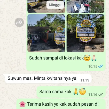 Pengiriman Papan Bunga Duka Ketanggan Gembong