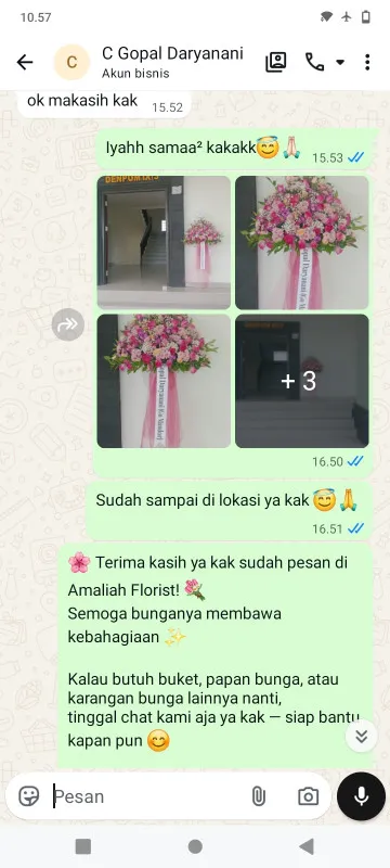 Pengiriman Karangan Bunga Ketanggan Gembong